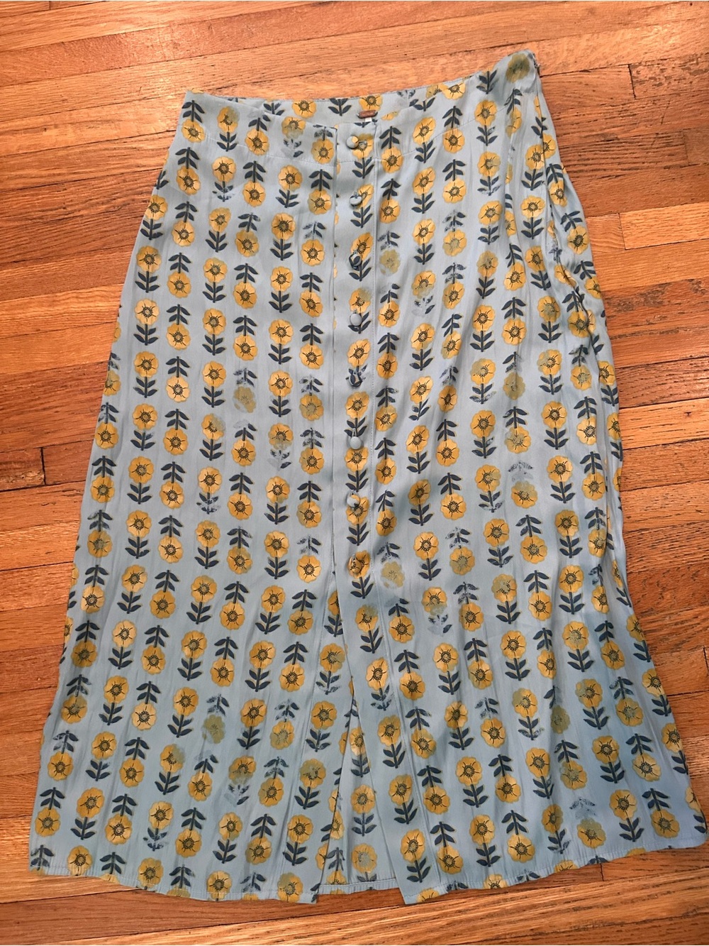 Free People floral Midi Skirt - Picture 5 of 10